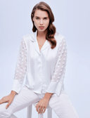 Cream Bridal Set 1637 – Satin Texture Detail | Belle Bonjour UAE