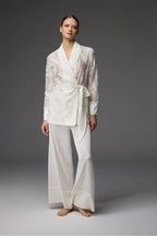 BM-1831 – Embroidered Tencel Fabric 6-Piece Bridal Set