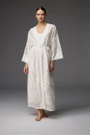 Ivory Tencel Bridal Set BM-1831 – Camisole and Shorts Detail | Belle Bonjour UAE