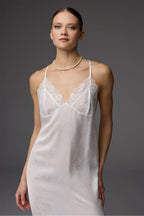 BM-1833 – Lace Detailed Jacquard 6-Piece Bridal Set