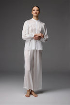 BM-1833 – Lace Detailed Jacquard 6-Piece Bridal Set