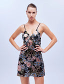 Forest Silky 2-Piece Nightwear 1613 – Styling and Fit View | Belle Bonjour UAE