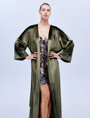 Forest Silky 2-Piece Nightwear Set 1613 – Luxury Coordinated Loungewear | Belle Bonjour UAE