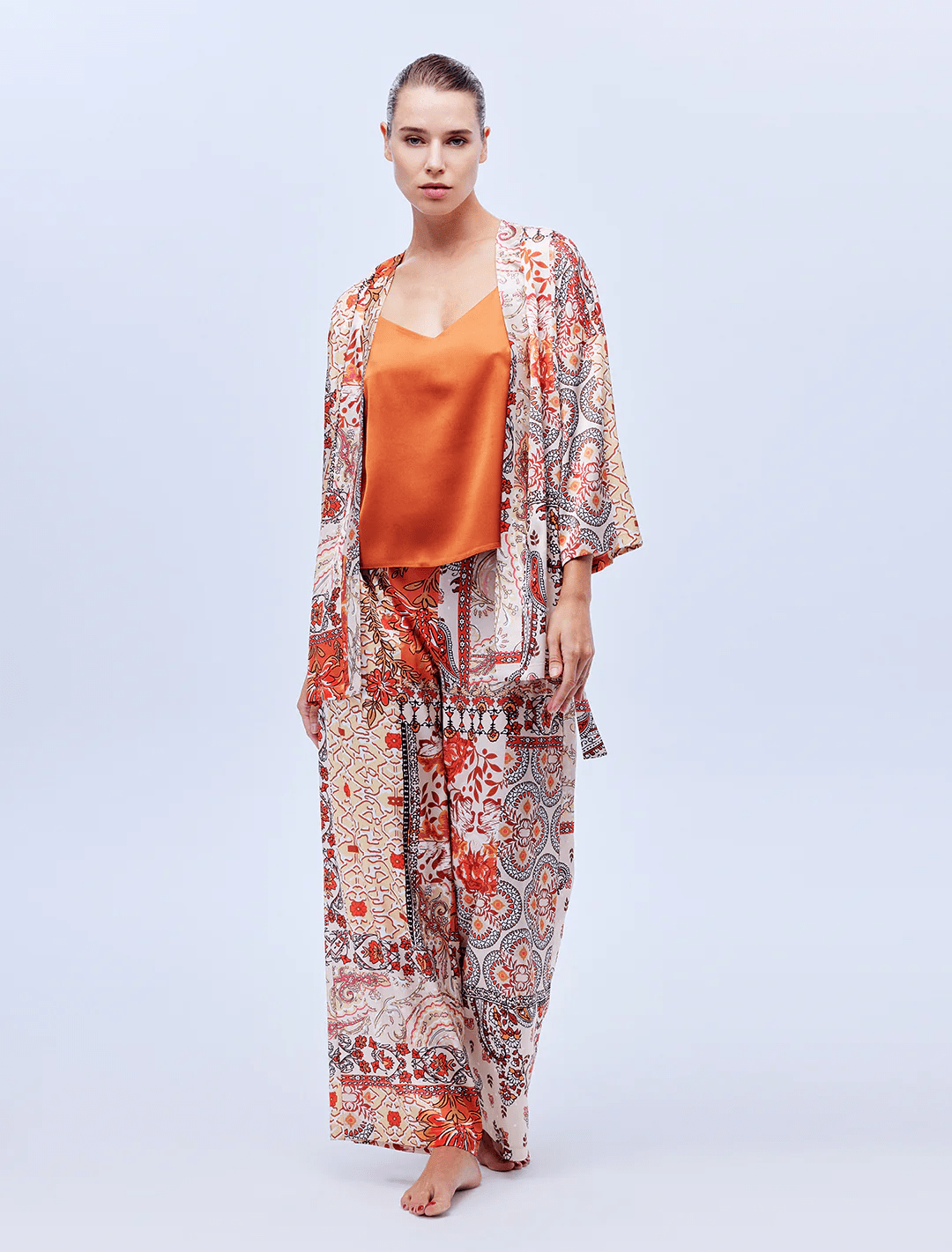 3 PCS PAJAMA SET 1627 - Belle Bonjour