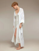 Ivory Satin 6-Piece Bridal Set 1354 – Bestselling Wedding Night Lingerie | Belle Bonjour UAE