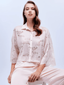 Blush Lace Bridal Set 1636 – Robe and Nightgown Styling | Belle Bonjour UAE