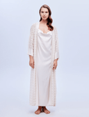 Cream Bridal Set 1637 – Robe Styling View | Belle Bonjour UAE
