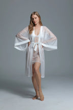 7 PCS BRIDAL SET - 1424 White - Belle Bonjour