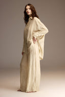 BM-1901 – Dotted Bamboo Linen Jacquard Pajama Set (2-Piece)