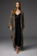 Viscose Robe & Nightgown — BM-1851 · Mocha | Belle Bonjour UAE