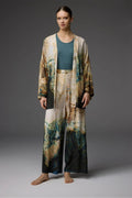 Viscose 3-Piece Set BM-1834 — Robe, Bustier & Trousers | Belle Bonjour UAE