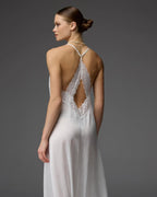 BM-1833 – Lace Detailed Jacquard 6-Piece Bridal Set