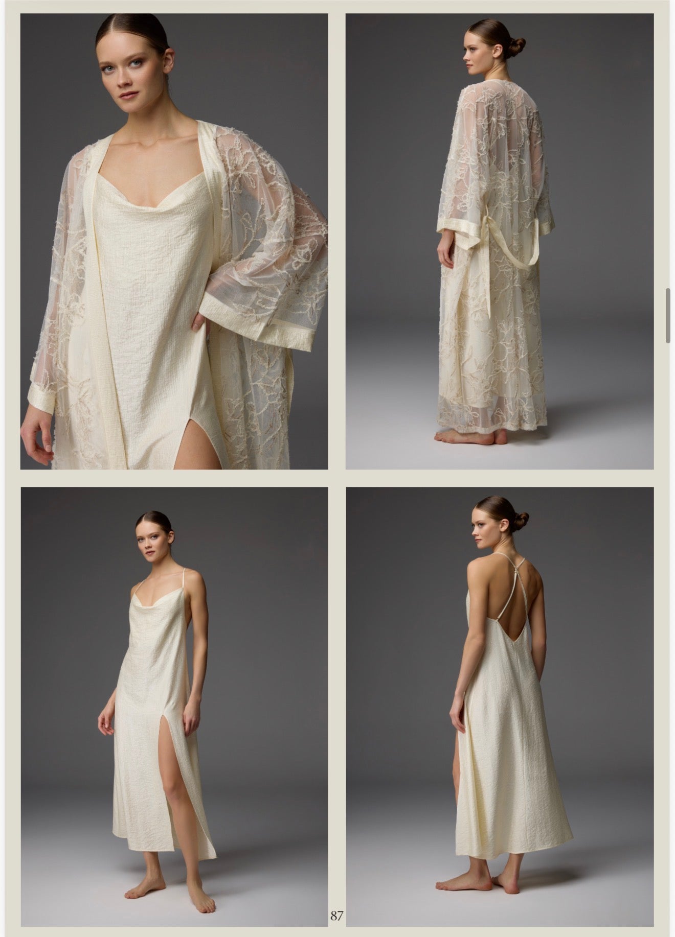 Luxury Lingerie & Nightwear Collection – 3 Elegant Sets (BM-1824, BM-1825, BM-1826) (7 piece)