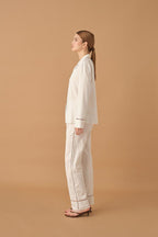 KYLIE printed viscose pyjama set – Ivory (4)
