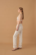KYLIE printed viscose pyjama set – Ivory (6)