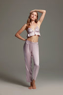 Lilac Floral Bridal Set 1426 – Robe and Nightgown Styling | Belle Bonjour UAE