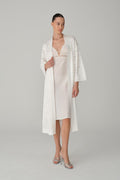 LILY vegan silk-satin 6-piece bridal set – Ivory (1)