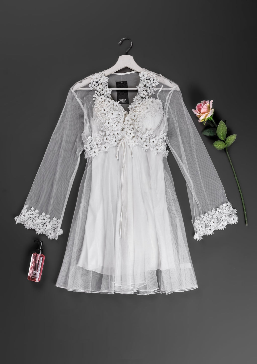 LINGERIE BRIDAL SET MODEL NUMBER 5711 - Belle Bonjour