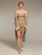 NIGHT GOWN&ROBE SET - 1318 - Belle Bonjour