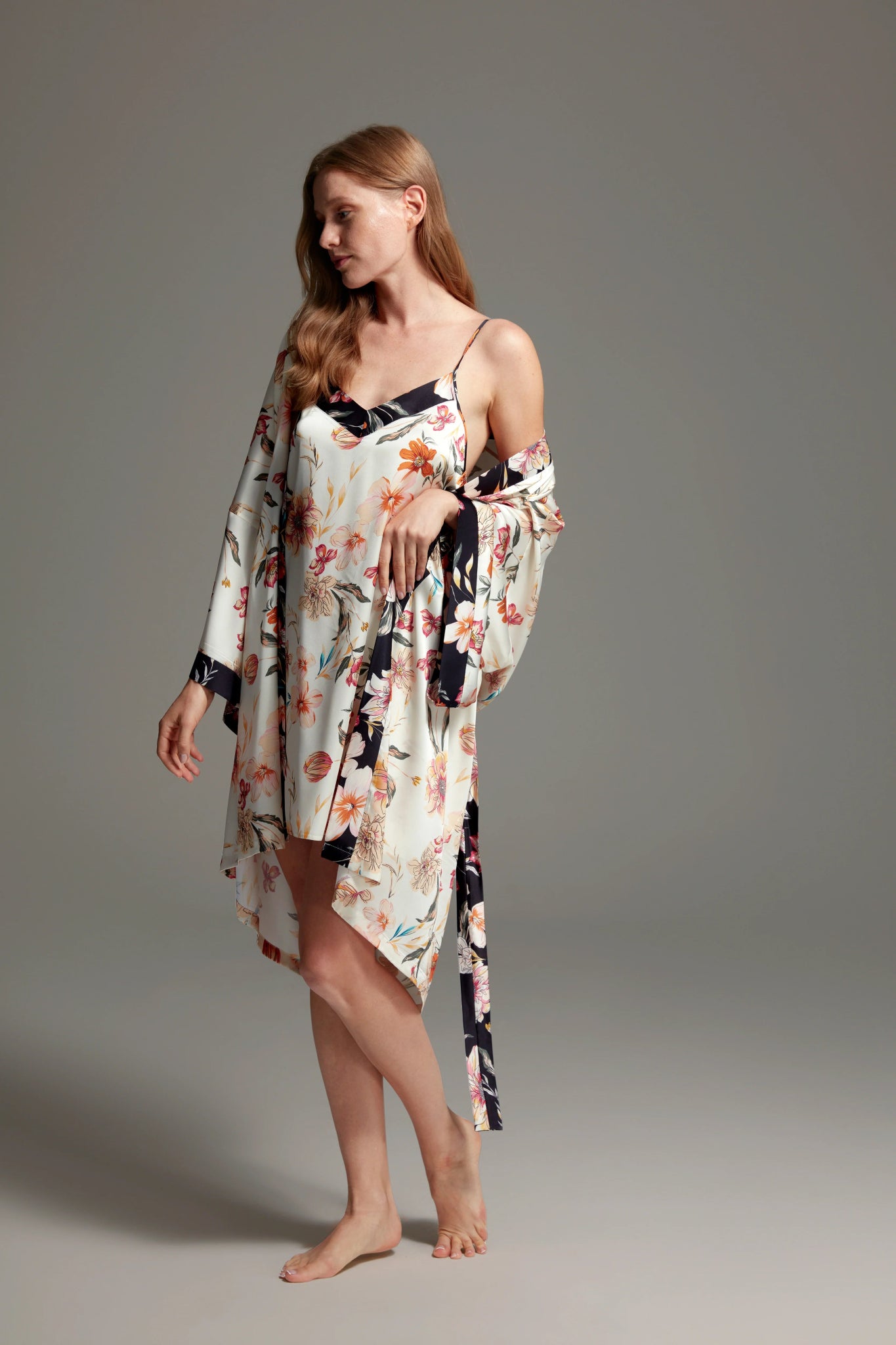 NIGHTGOWN & ROBE SET - 1414 - Belle Bonjour