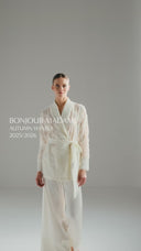 Blanche — Embroidered Bridal Set · Ivory