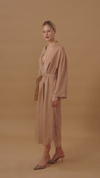 SERENA — 7-Piece Silk Satin Bridal Set · Ivory