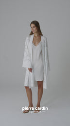 CARMEN — 4-Piece Vegan Silk Satin Bridal Set · Ivory