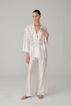 PRINCESS vegan silk-satin 6-piece bridal set – Ivory (4)