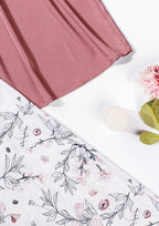 SATIN PAJAMA 2 PCS MODEL NUMBER 3458 - Belle Bonjour