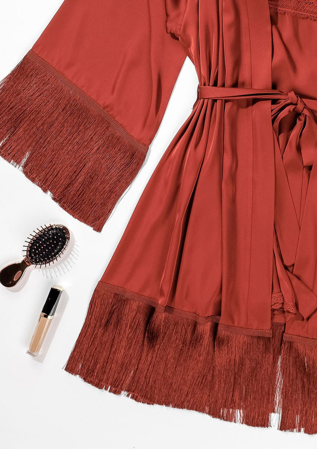 SATIN ROBE SET 6130 - Belle Bonjour