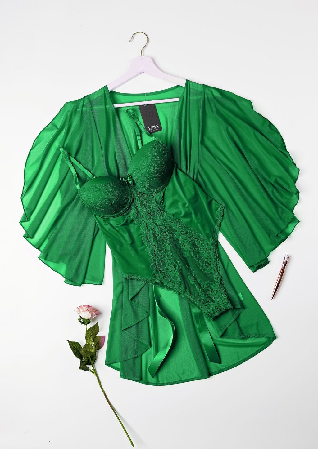 TEDDY ROBE SET 6077 - Belle Bonjour