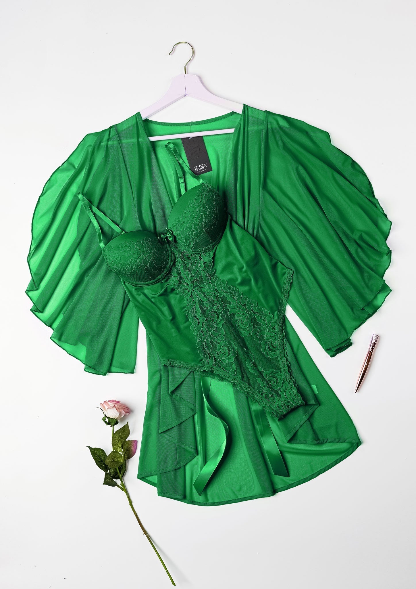 TEDDY ROBE SET 6077 - Belle Bonjour