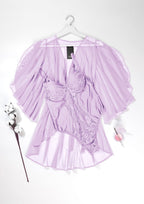 Prism Teddy Robe and Satin Luxury Nightwear 6077 – Premium Coordinated Set | Belle Bonjour UAE
