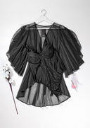 Prism Teddy Robe Set 6077 – Nightwear Styling Close-Up | Belle Bonjour UAE