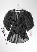 Prism Teddy Robe Set 6077 – Nightwear Styling Close-Up | Belle Bonjour UAE