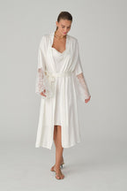 VALERIE jacquard vegan silk-satin 6-piece bridal set – Ivory (4)