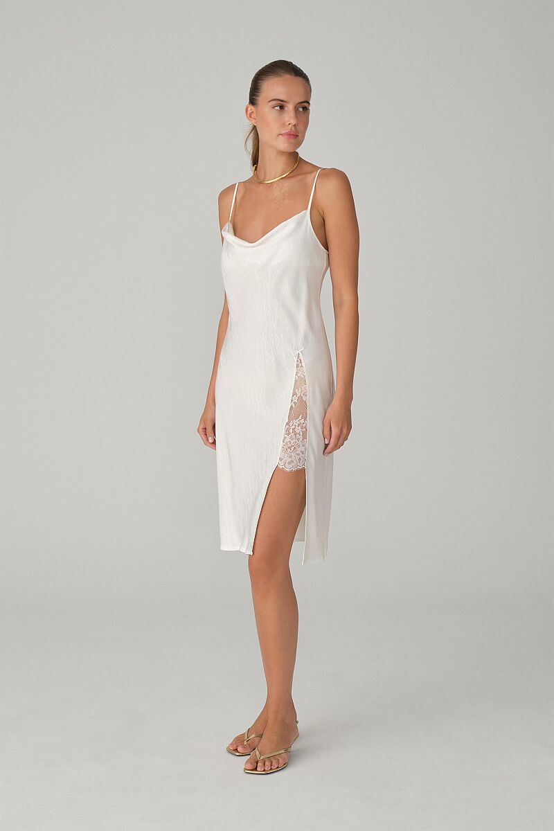 VALERIE jacquard vegan silk-satin 6-piece bridal set – Ivory (5)